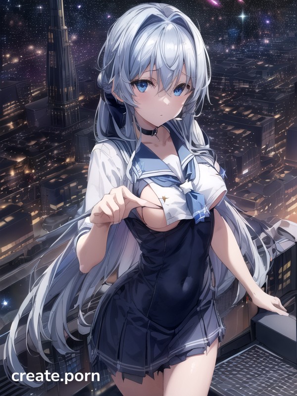 Night, Small Breast, 18 Hentai AI Porn