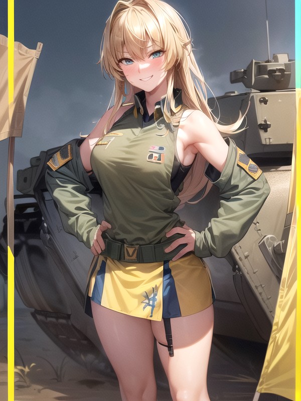 Army Girl Cartoon Porn - Mischievous, Army Tank, Ultra Detailed AI Porn