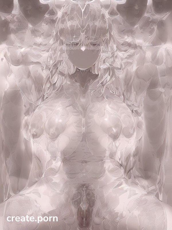 Ultra Detailed Urethra, Ultra Detailed Spreading Vulvar, Detailed Vaginal Passage AI黃漫
