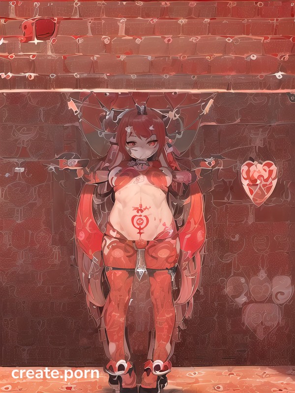 Beautiful Body, Uterus Tattoo, Sexual Hentai AI Porn