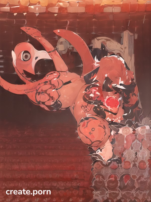 Furred Animal Tail, Complex Tattoo, Animal Girls Hentai AI Porn