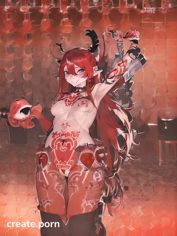 Bad Anatomy, Spread Vaginatemptation, Full Body Tattoo Hentai AI Porn