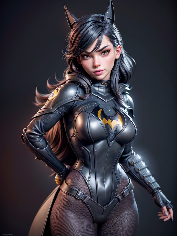 3d Sexy Batgirl - 3d, Batgirl AI Porn
