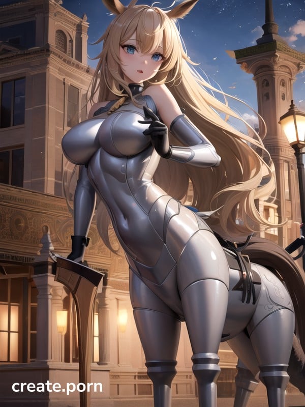Intricate, Robot Centaur Girl, Centaur Hentai AI Porn