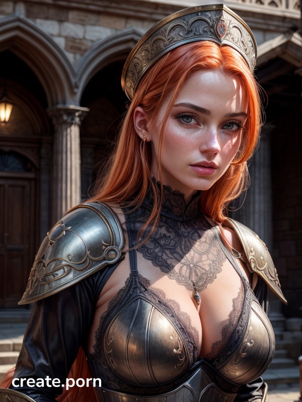 Medieval, Military, Ginger Hair AI Porn