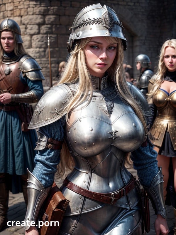 Armor, Rounded Ass, Medieval AI Porn