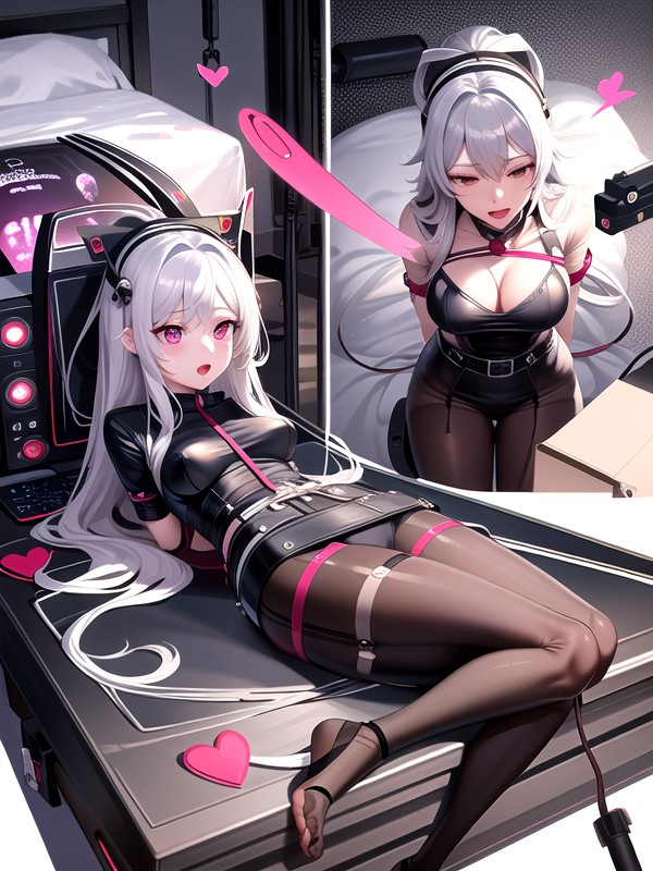 Casket, Torn Pantyhose, Drooling Hentai IA