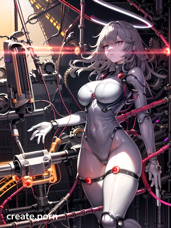 Gold Hairwhiter Hair, Extra Hands, Rounded Breast Hentai AI Porn