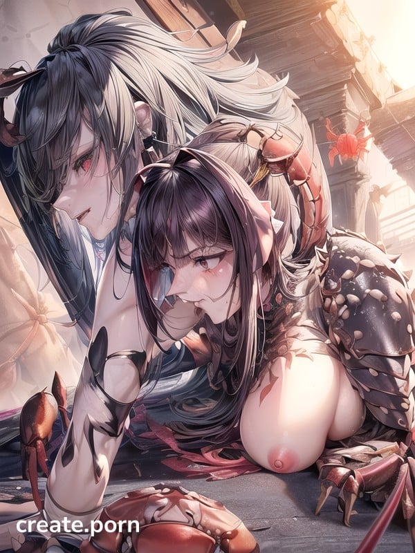 A Girl_have_🤞🫠🤞🦿🦾🦖⚔️🐉, Supporting Her Weight, Vivid-blue Short Hair Hentai AI Porn
