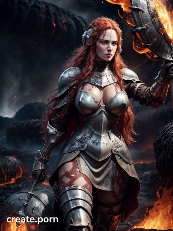 Medieval, Large Breast, Long Length AI Porn