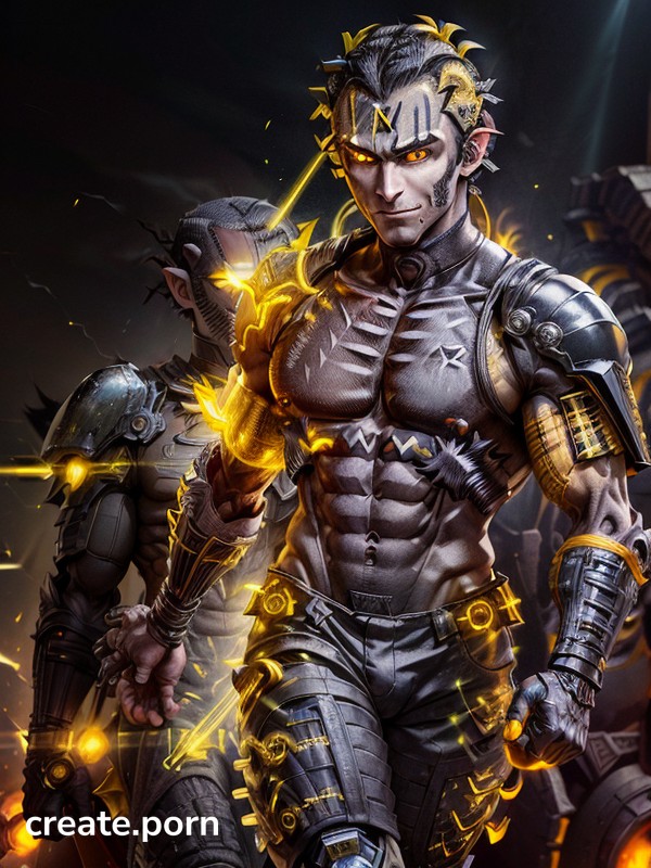 Robotic Wings, The General, Manly Chest Hentai AI Porn