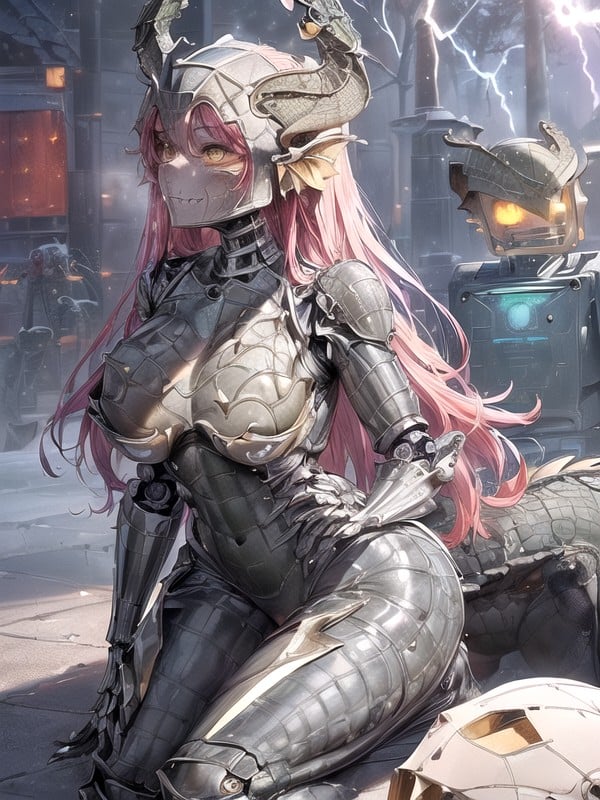 Metal Body, Screaming, Snow Hentai AI Porn