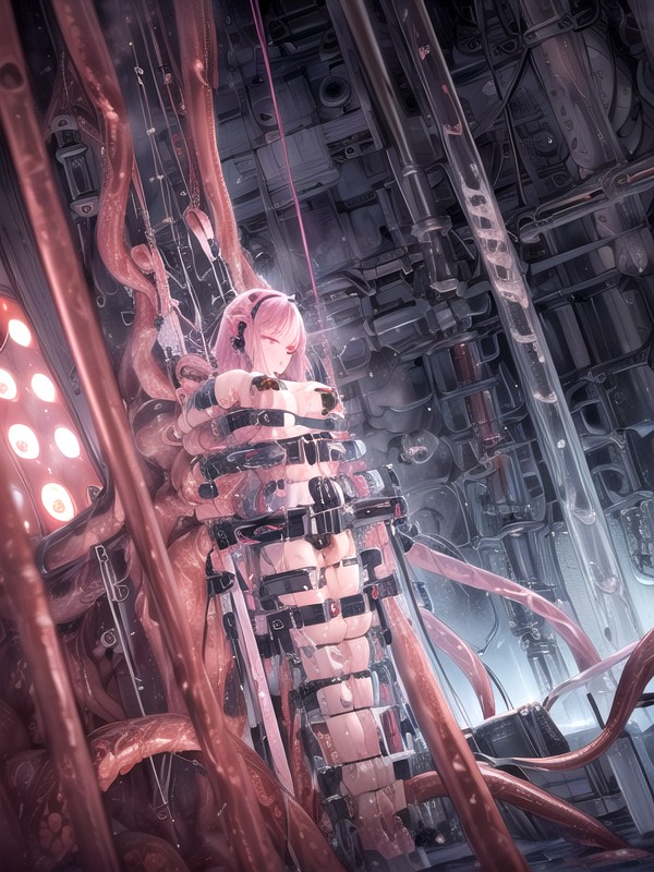 Glowing Machine, Creampie, Tentacles Hentai AI Porn