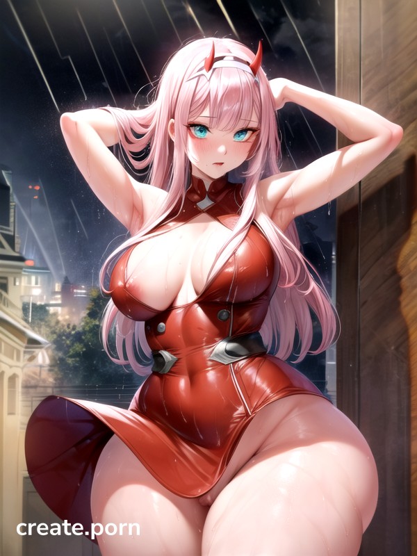 Pink Hair, Extremely Large Ass, Long Length Hentai AI Porn
