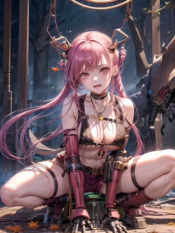 Hyper Detailed Machine, Burning Trees Around, Intricate Machine Hentai AI Porn