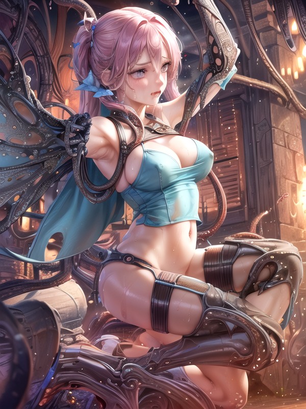 Indoor, Computer, Intricate Machine Hentai AI Porn