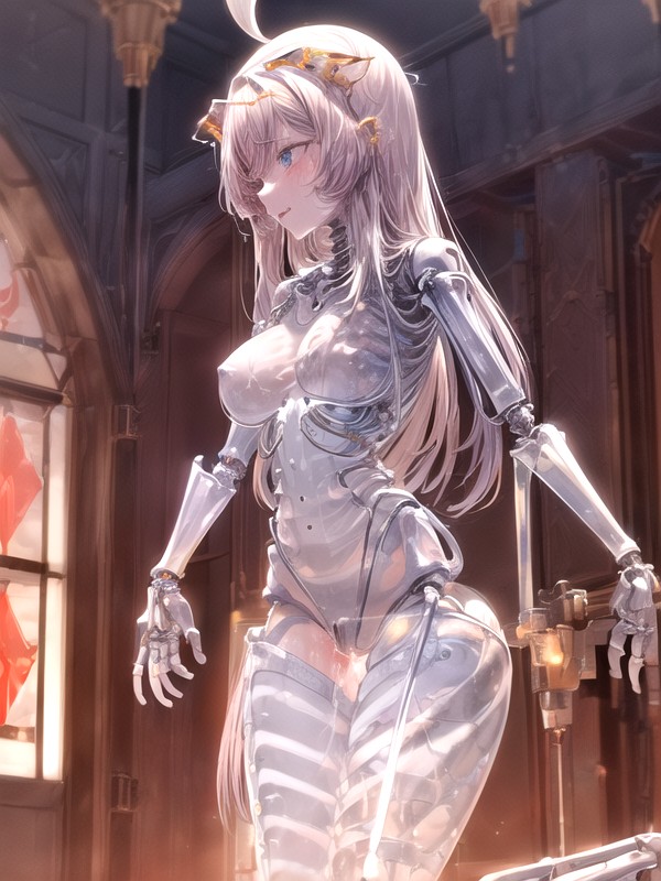 Hyper Detailed Machine, Ginger, Pubic Hair Hentai AI Porn