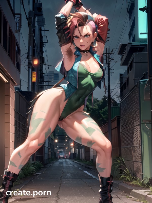 Alleyway, Small Breast, Nose Ring Hentai AI Porn
