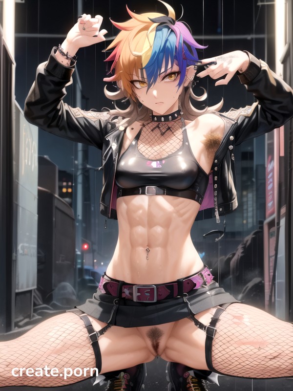 S Style, Person, Neon Lights Hentai AI Porn
