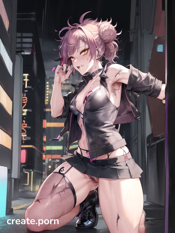 Retro, Black Clothes, 夜 ヘンタイAIポルノ