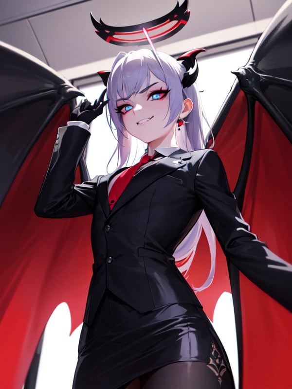 Long Length, Tuxedo Suit, Putting On Gloves Hentai AI Porn