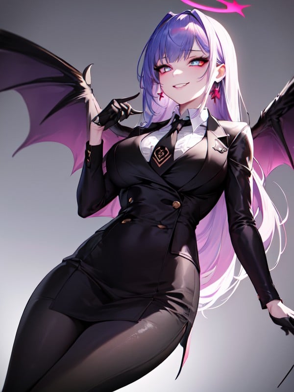 苗條, Villainess, Showing Fangs AI黃漫