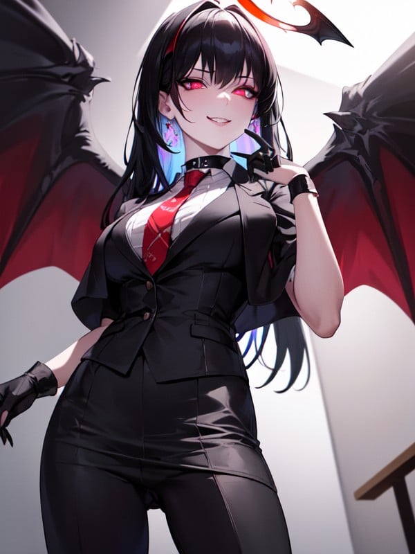 Villainess, Cape, Tattoo Hentai AI Porn