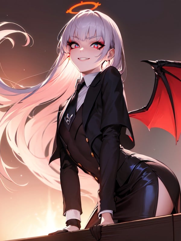 Long Length, Bangs, Tattoo Hentai AI Porn
