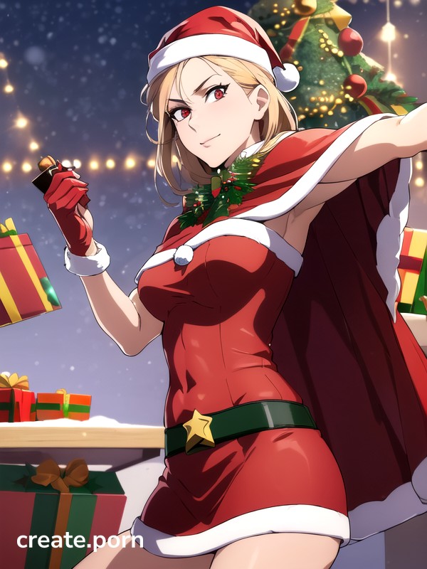 🎅👗, 🍷🍻🥂, Medium Ass AI Porn