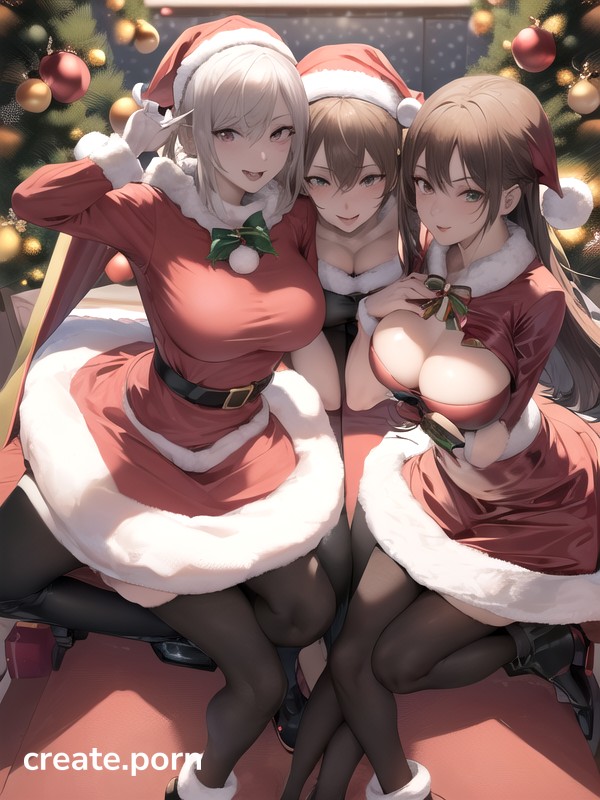 Holy Nights Party, Cap, Christmas Dinner๐ฅ๐ฐ๐ฎ๐๐๐ฅฉ๐ AI Porn