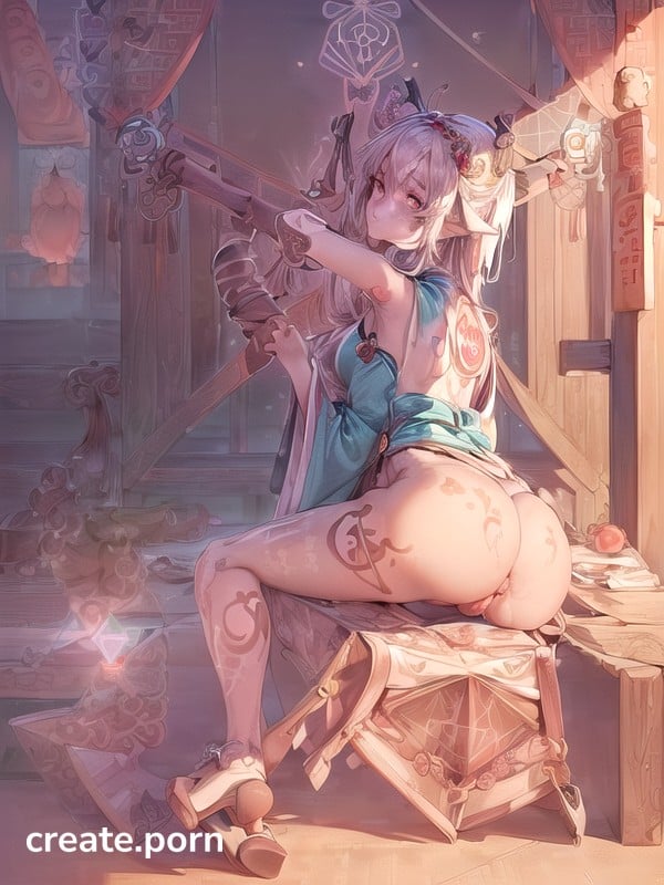 Gloomy Shrine High Resolution, Prev Girls, Clothes-spell Rendering AI Porn