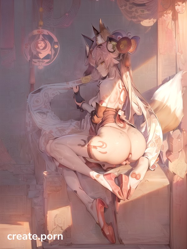 White Hair, Detailed Beautiful Eyes, Vibrant Masterpiece Art AI Porn