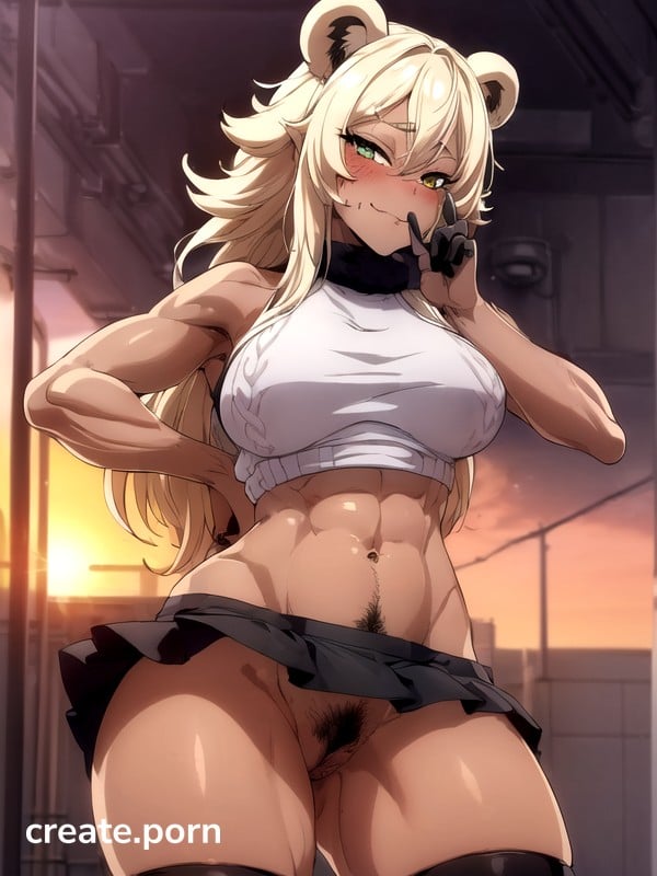 Uncensored, Muscular, Erotic AI Porn