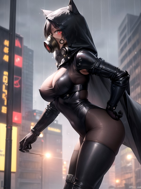 1 Person, Boots, Red Eyes Hentai AI Porn