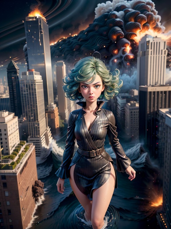 3d, Wind In Hair, Aerial View Over City Hentai AI Porn