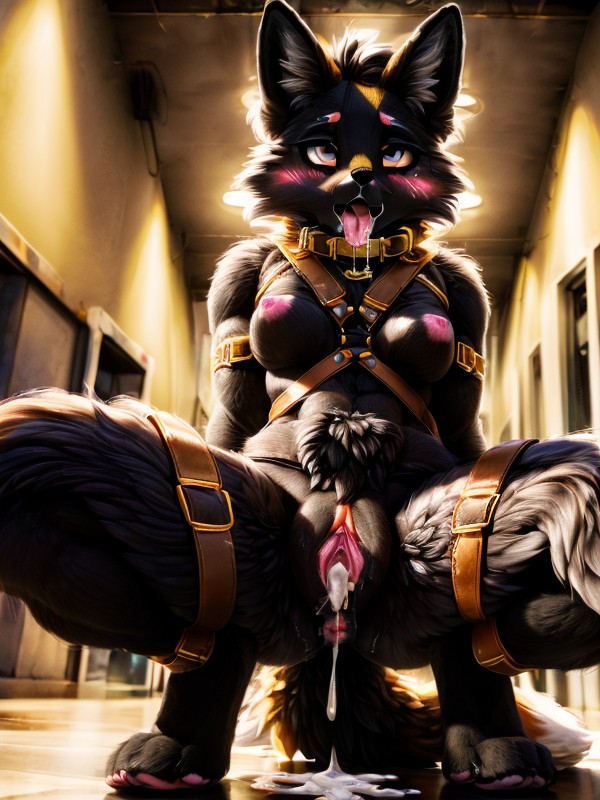 Highly Detailed, Tail On, Gaming Device Furry AI Porn