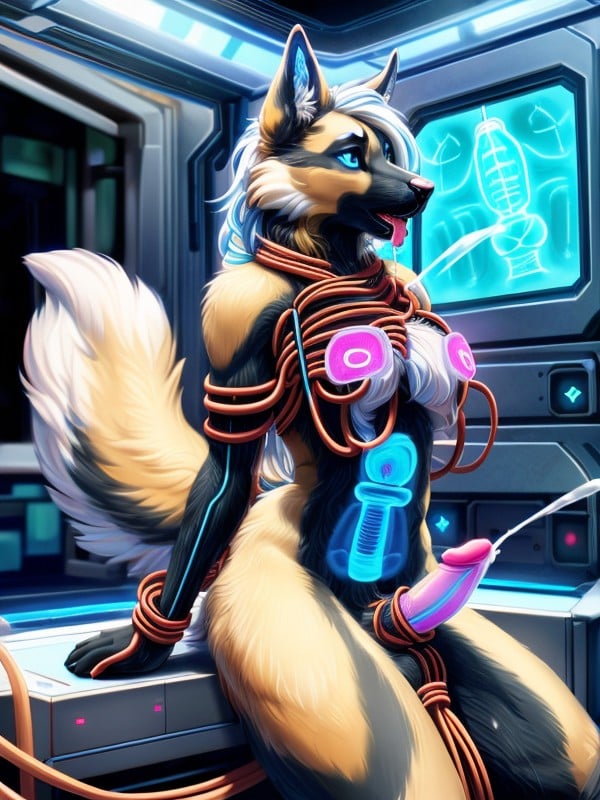 Spaceship, Newhalf, Creampie Furry AI Porn