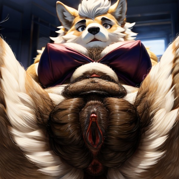 Beautiful Woman, Best Aesthetic, Ultra Detailed Swollen Mons Pubis Furry AI Porn