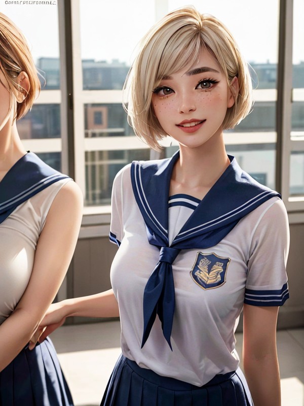 Front View, Massive Ass, 1 Person AI Porn