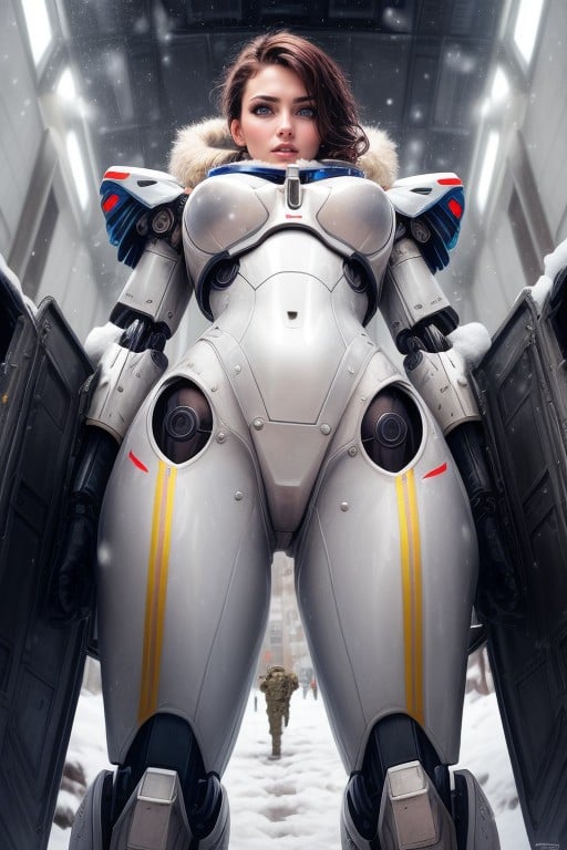 Accurate Rifle Shape, 20s, Cleavage AI Porn