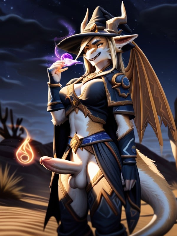 Dragon Tail, Long Snout, No Balls Furry IA