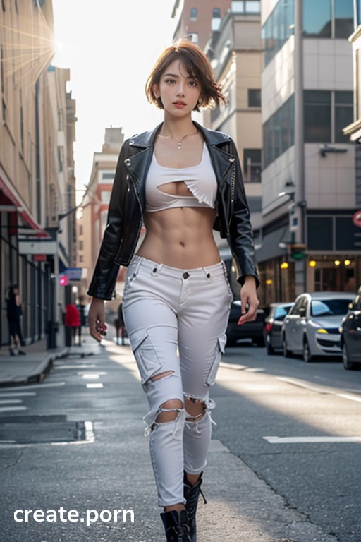Sunbeam, Full Body View, Accurate Human Anatomy AI Porn