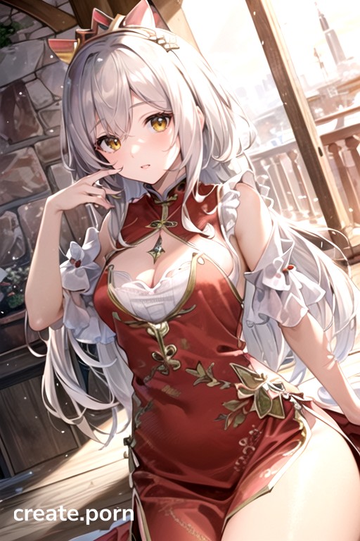 Cul Charmant, Seins Charmants, Poitrine Exposés Hentai IA