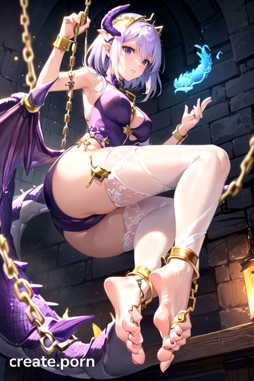 Breast Milk Hoses, Normal Anatomy, Hanging With Chains Hentai AI Porn
