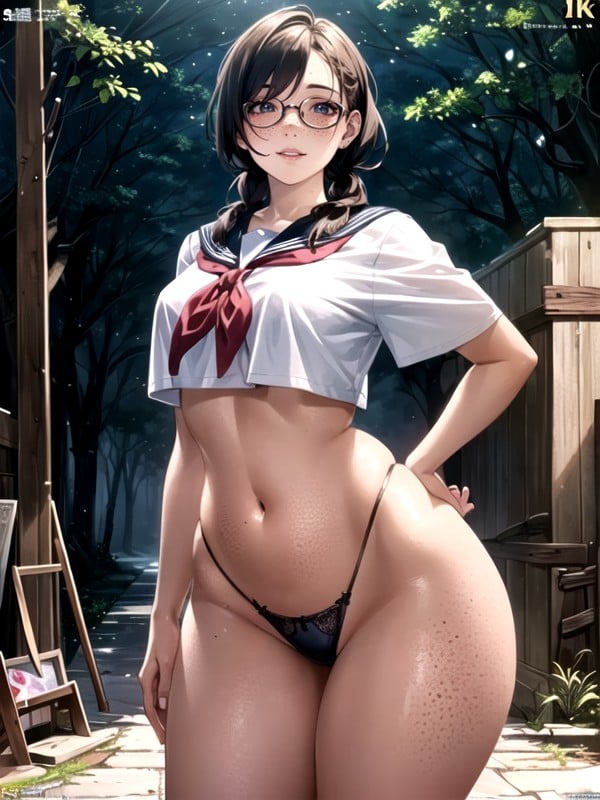 Long Length, Noon, Park AI Porn