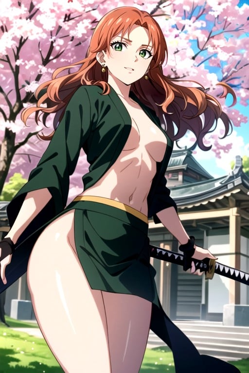 512px x 768px - Female Harry Potter As Sosuke Aizen From Bleach, Smirking, 1 Person AI Porn