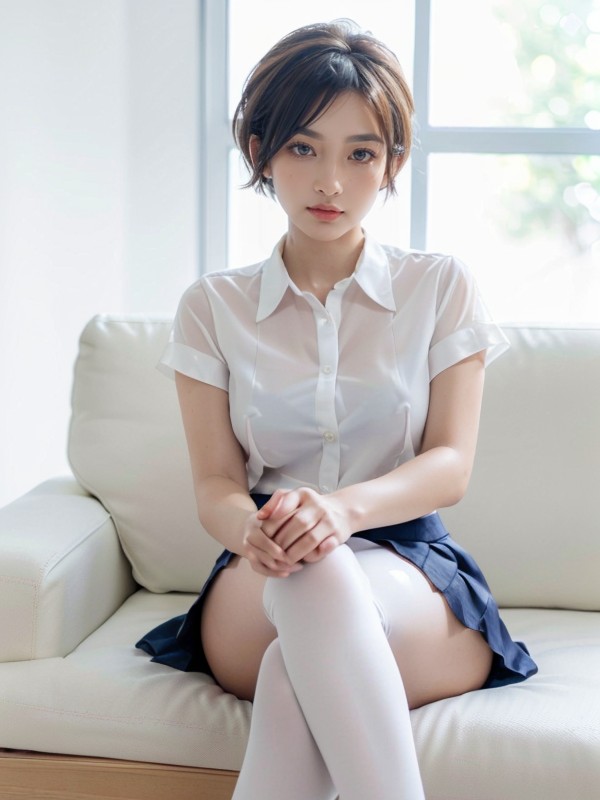Thin Eyebrows, Thick Lips, Thick Thighs AI Porn