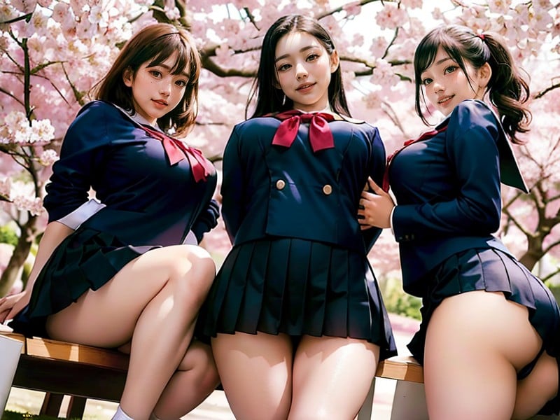Detailed Pale Skin, Thick Thighs, Realistic Photography AI Porn
