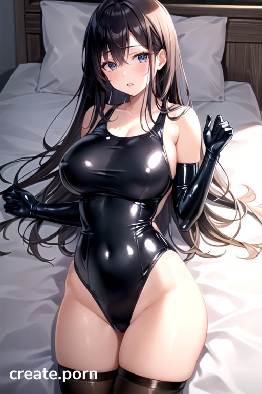 Blue Eyes, Skin Tight, Bedroom AI Porn