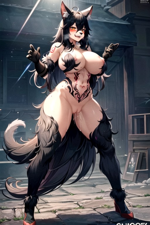 Show Off Vagina, Seduction, Bad Anatomy Legs Hentai AI Porn
